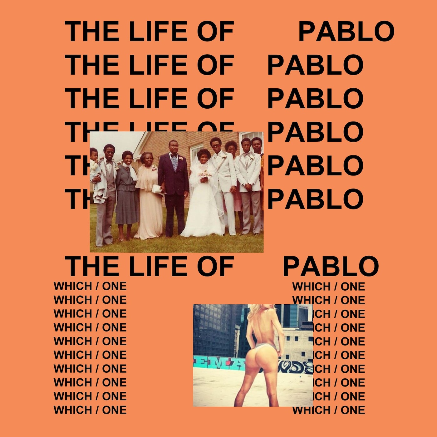 ‘The Life of Pablo’ album cover