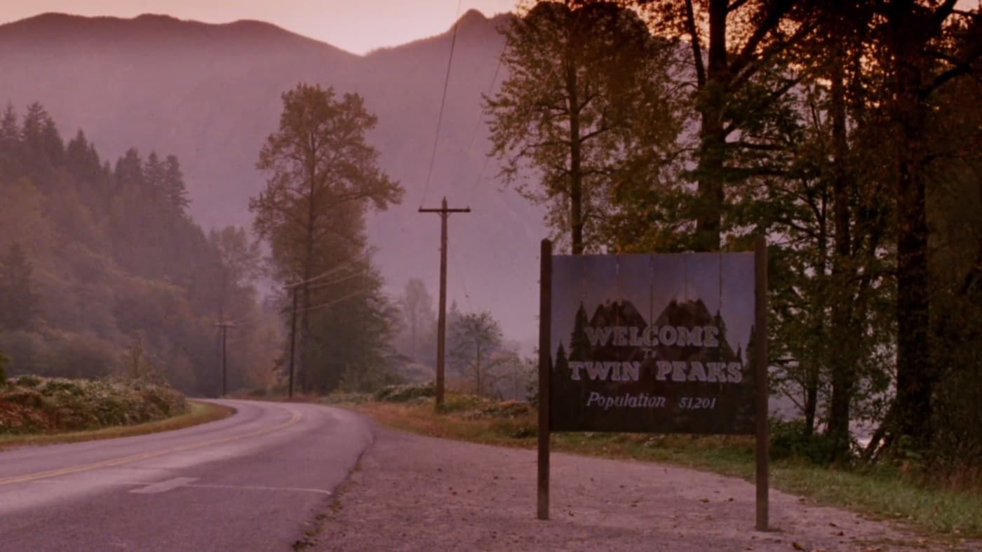 Welcome To Twin Peaks Sign