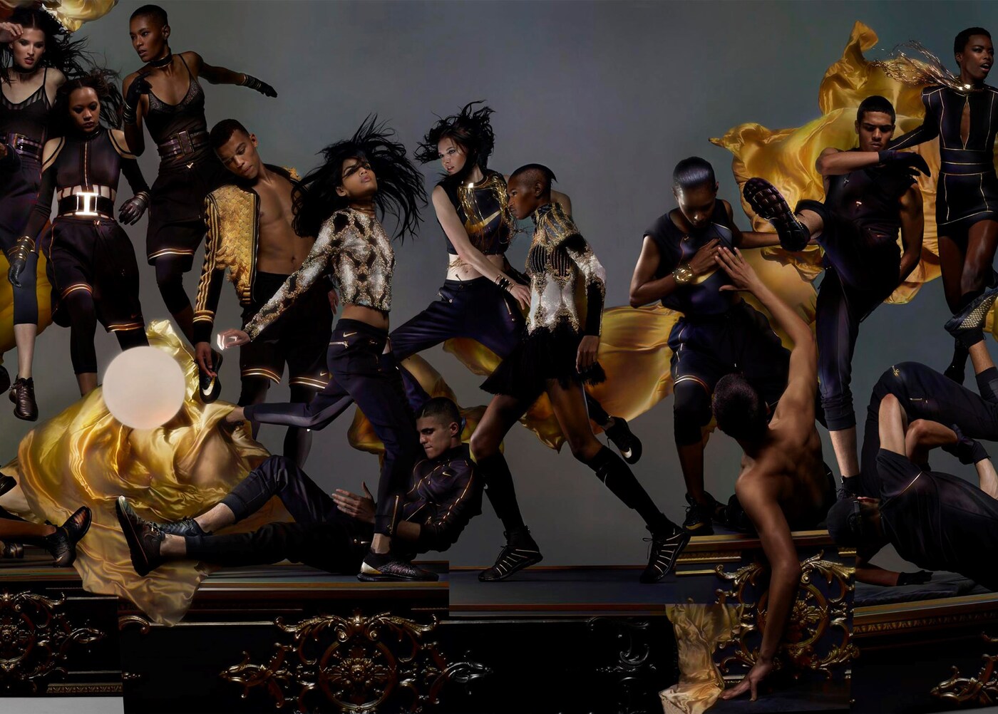 Nikelab Olivier Rousteing Balmain Nick Knight Robbie Spencer