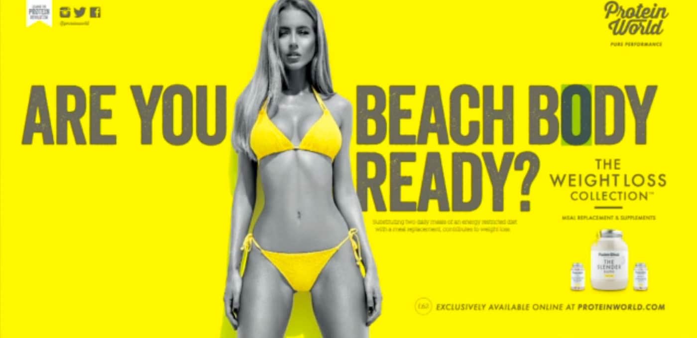 Protein World Body-shaming