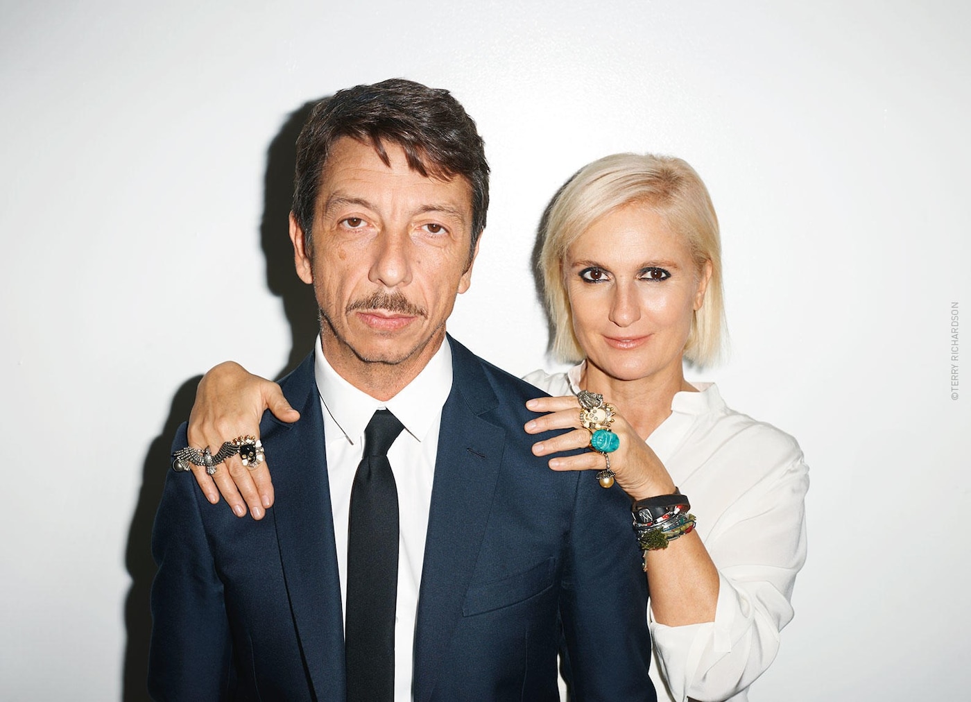 Pierpaolo Piccioli and Maria Grazia Chiuri