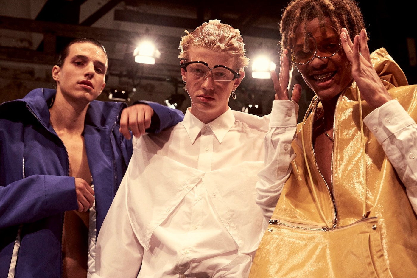 Backstage at Hood By Air SS17