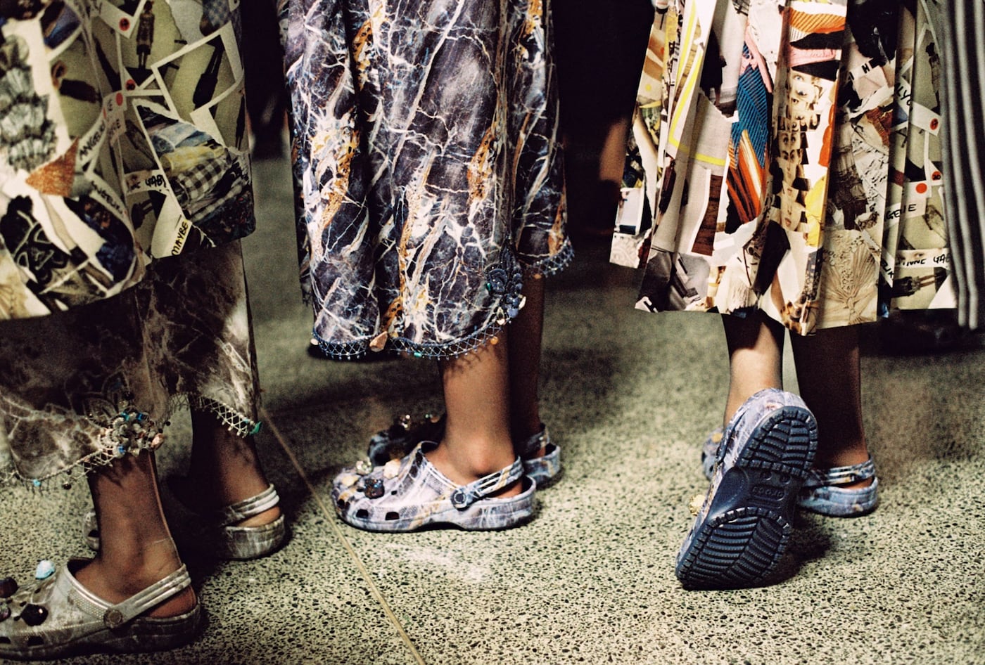 Backstage at Christopher Kane SS17 LFW Dazed