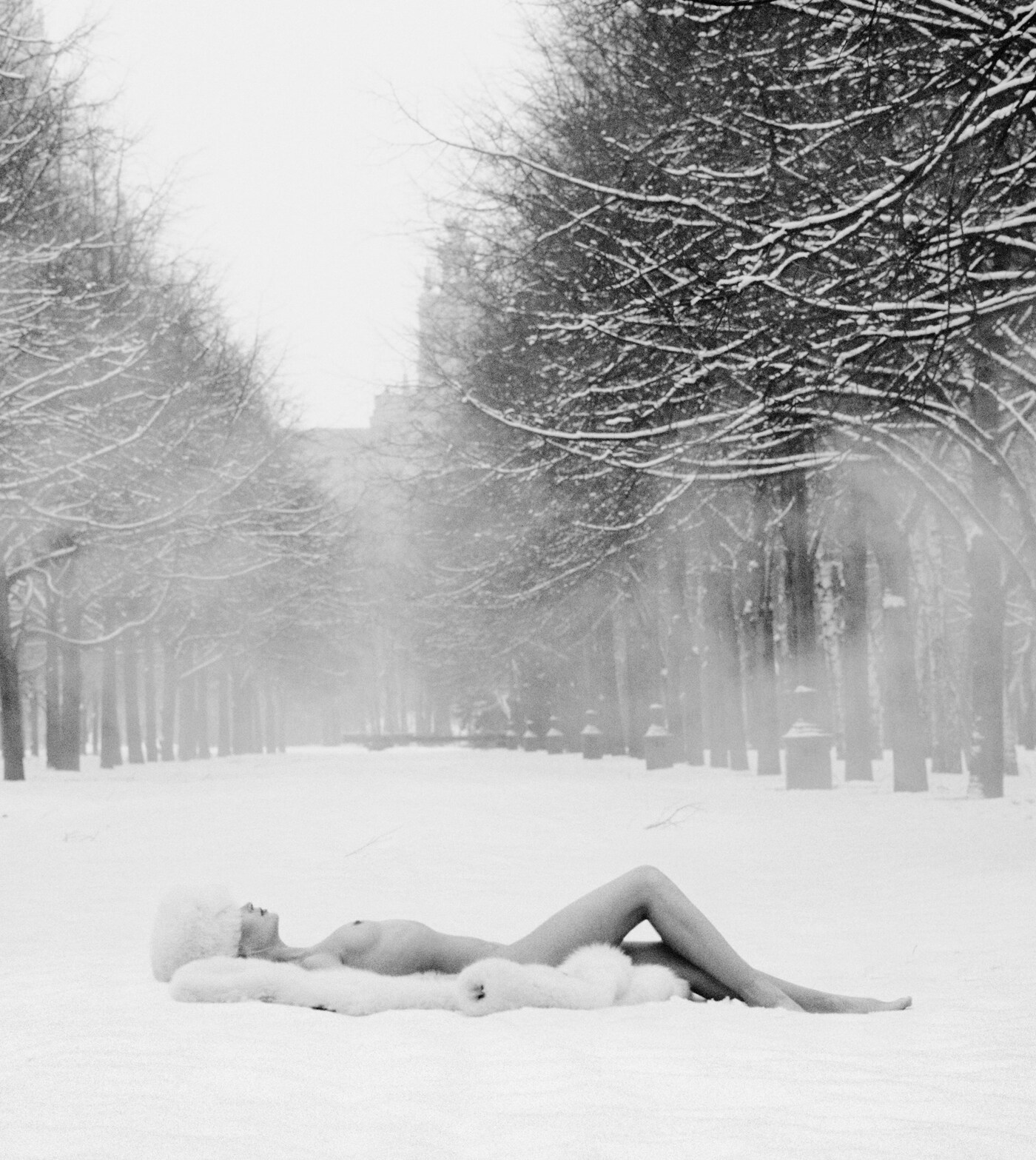 Girl on Snow © Patrick Lichfield