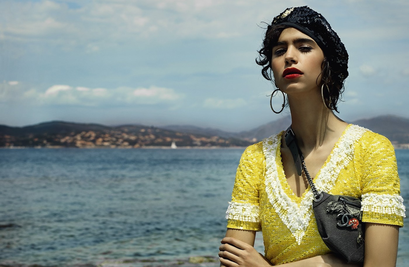 Chanel Cruise 2017 campaign Mica Arganaraz