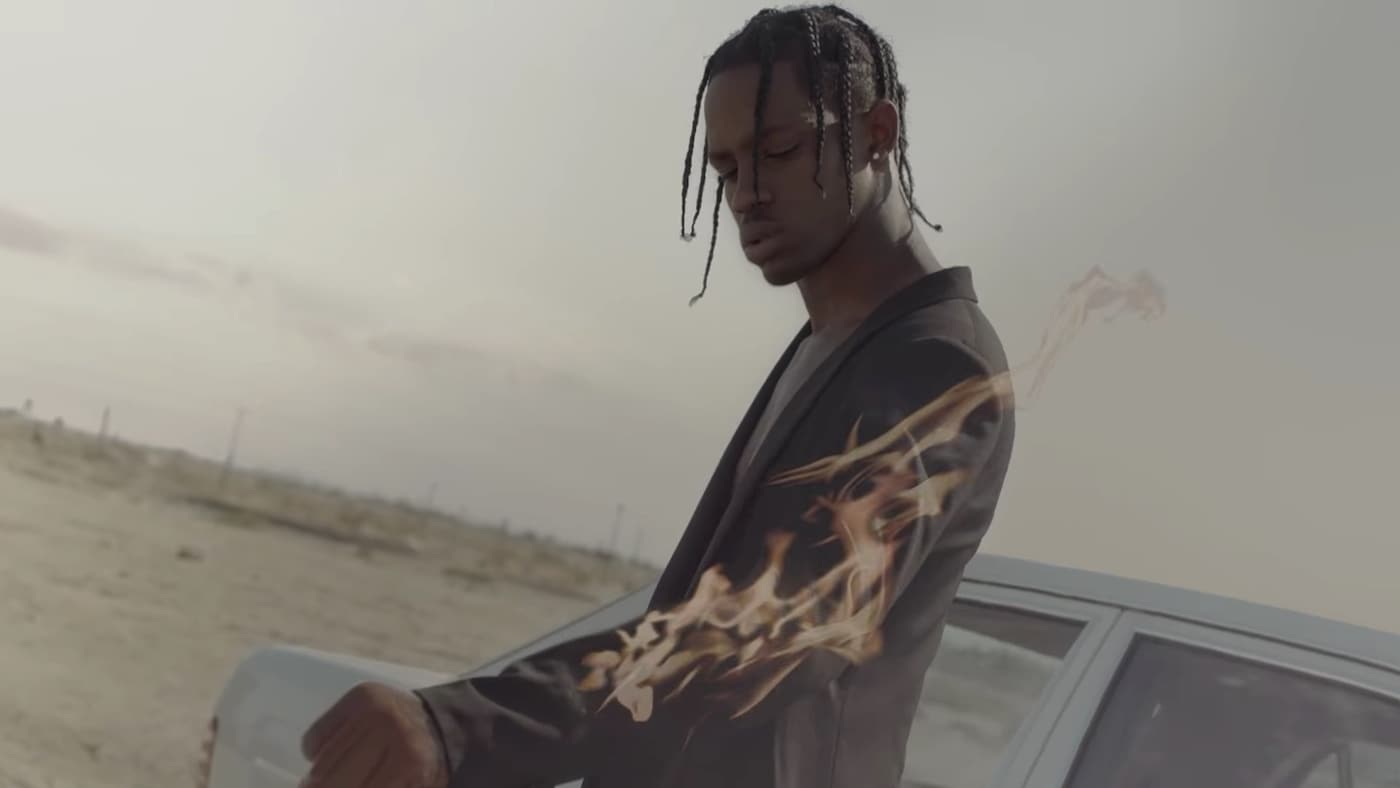 Travi$ Scott for Saint Laurent