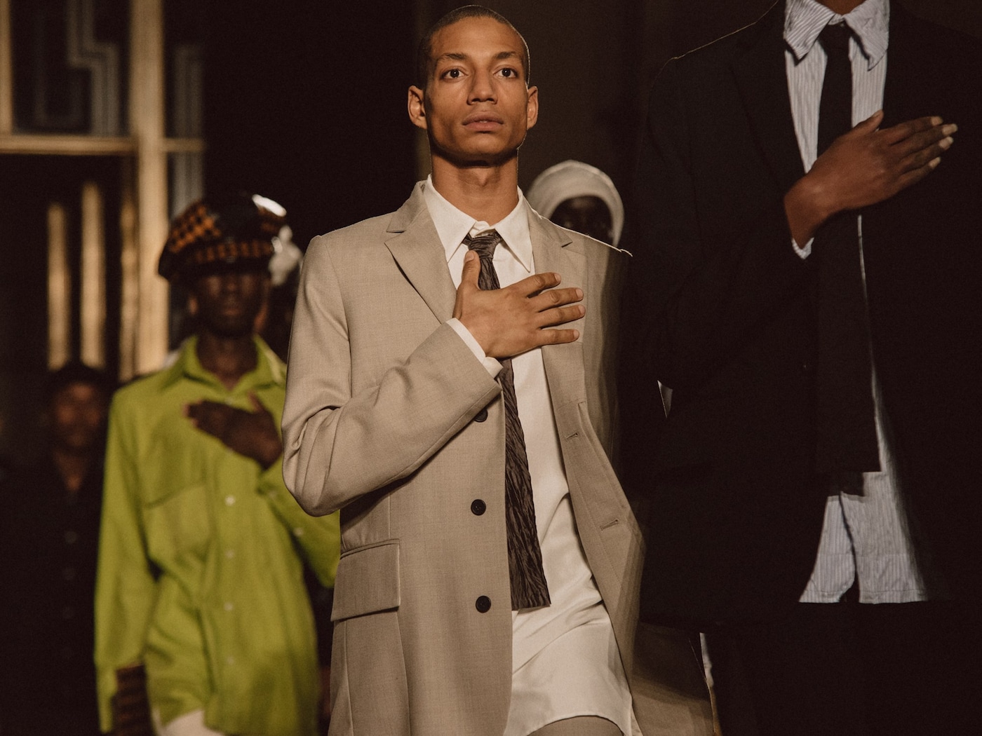 Grace Wales Bonner AW17 LFWM Menswear Dazed