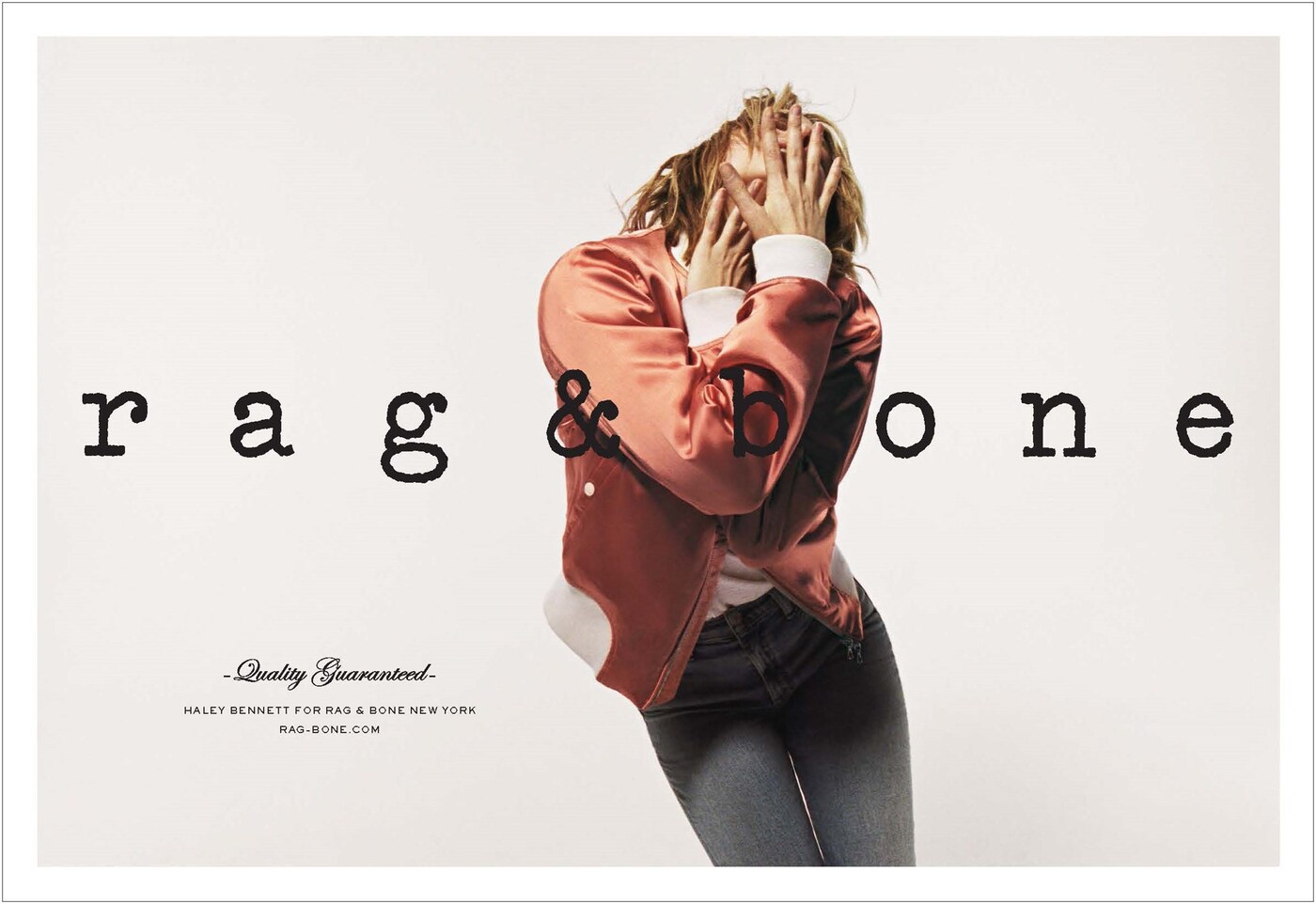 Rag &amp; Bone SS17 Photo Project Haley Bennett Dazed