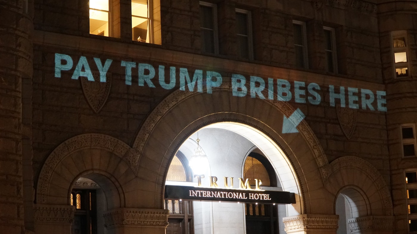 Pay Trump Bribes Here