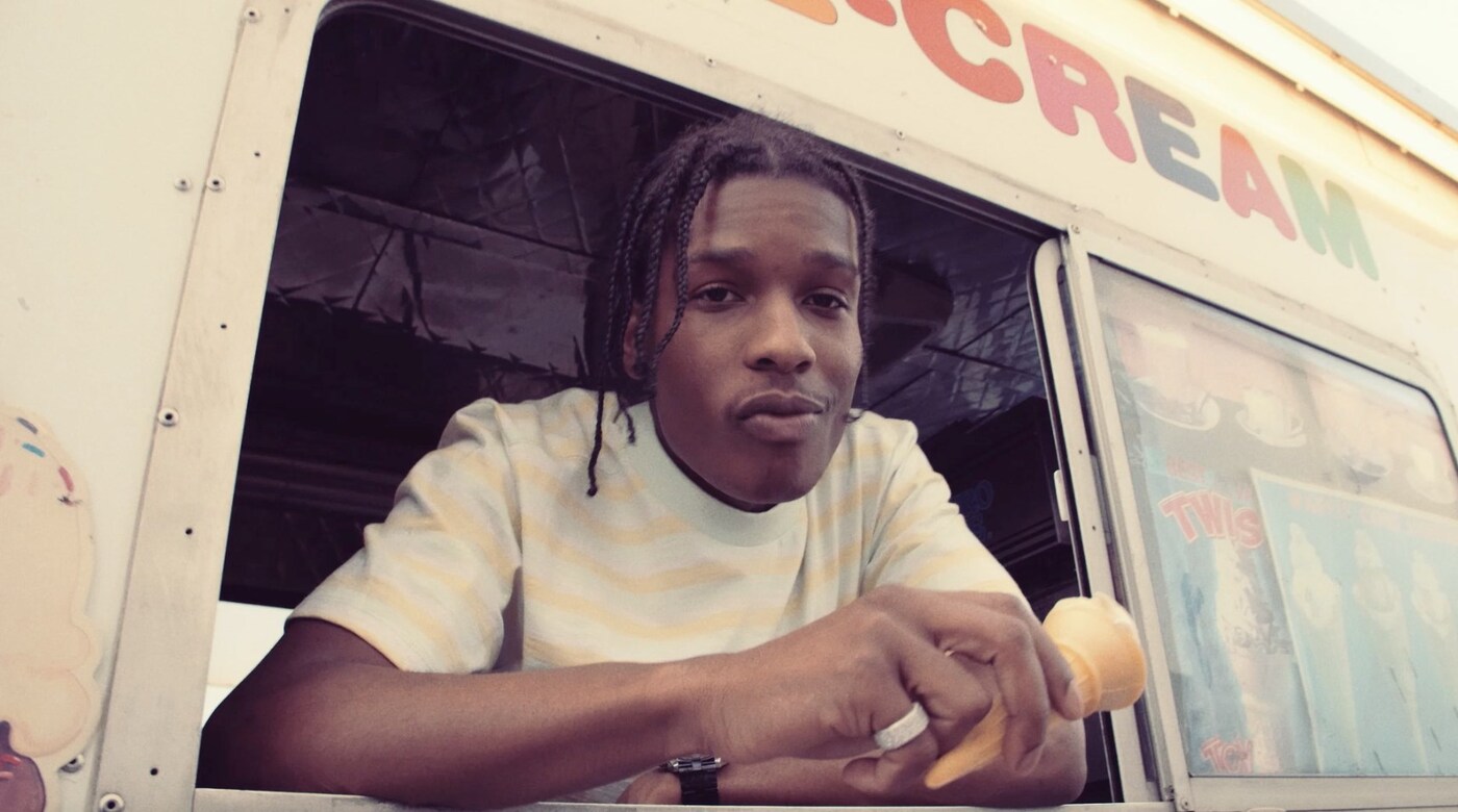 asap rocky ice cream van guess cotton candy club