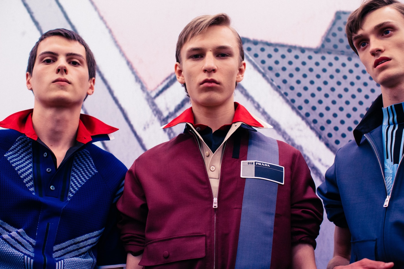 prada ss18 show milan menswear comic james jean 