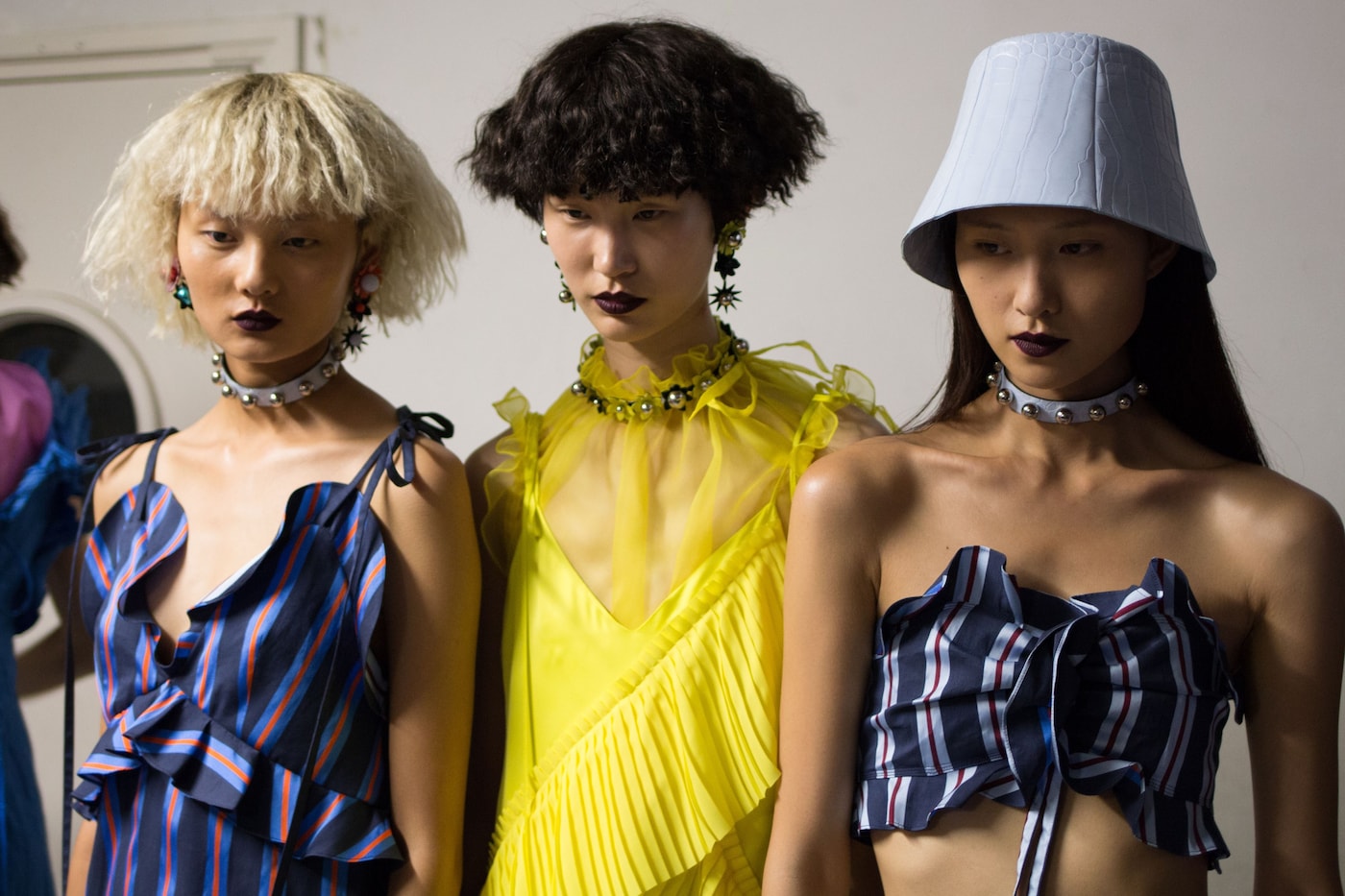 Kenzo SS18 mens womens paris show backstage