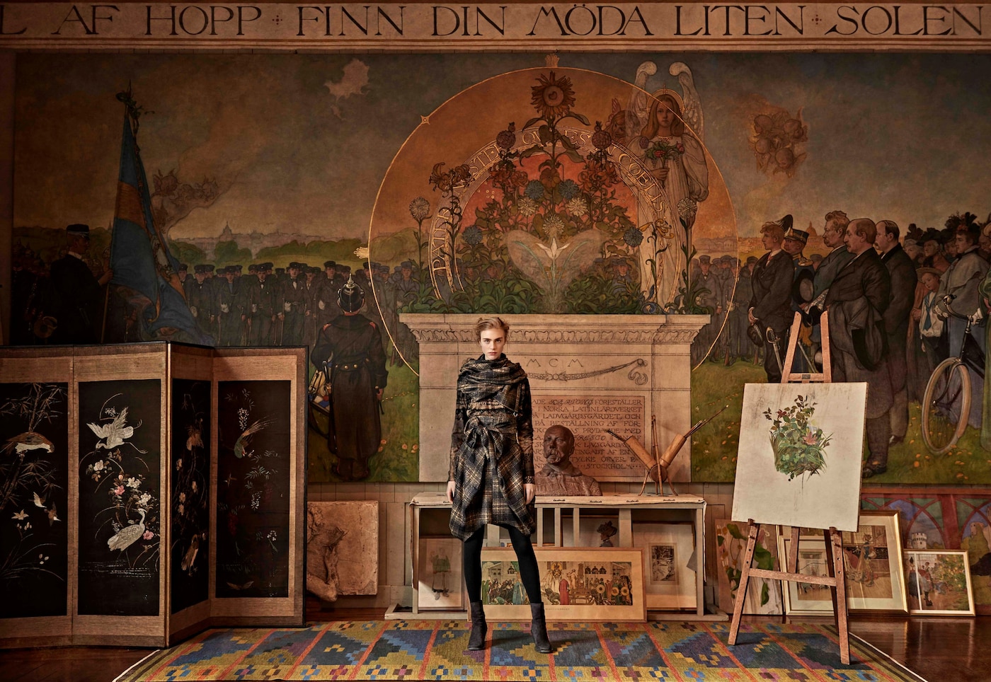 high aw17 campaign knitwear sweden claire campbell 