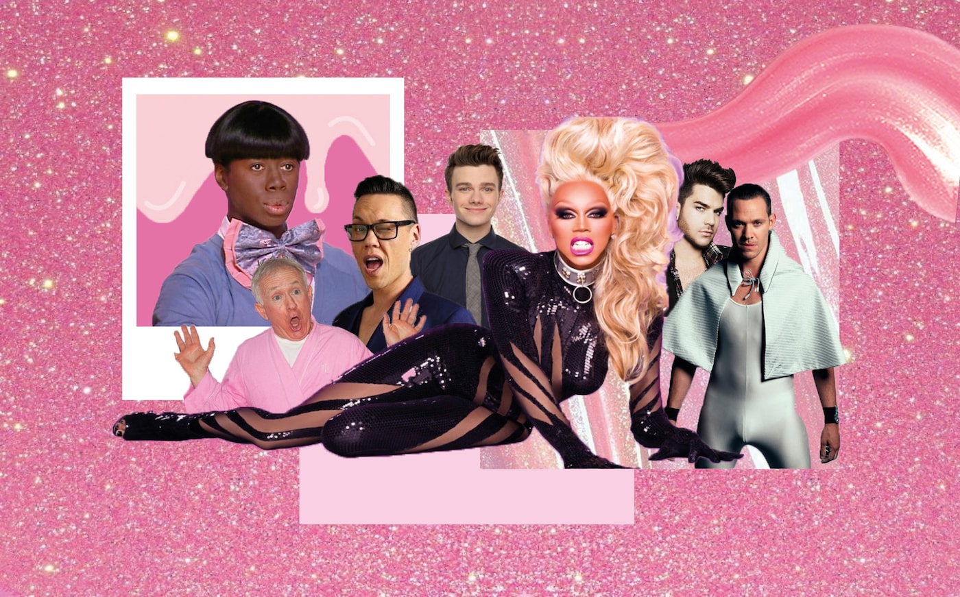 femme gay rupaul pink miss j adam lambert