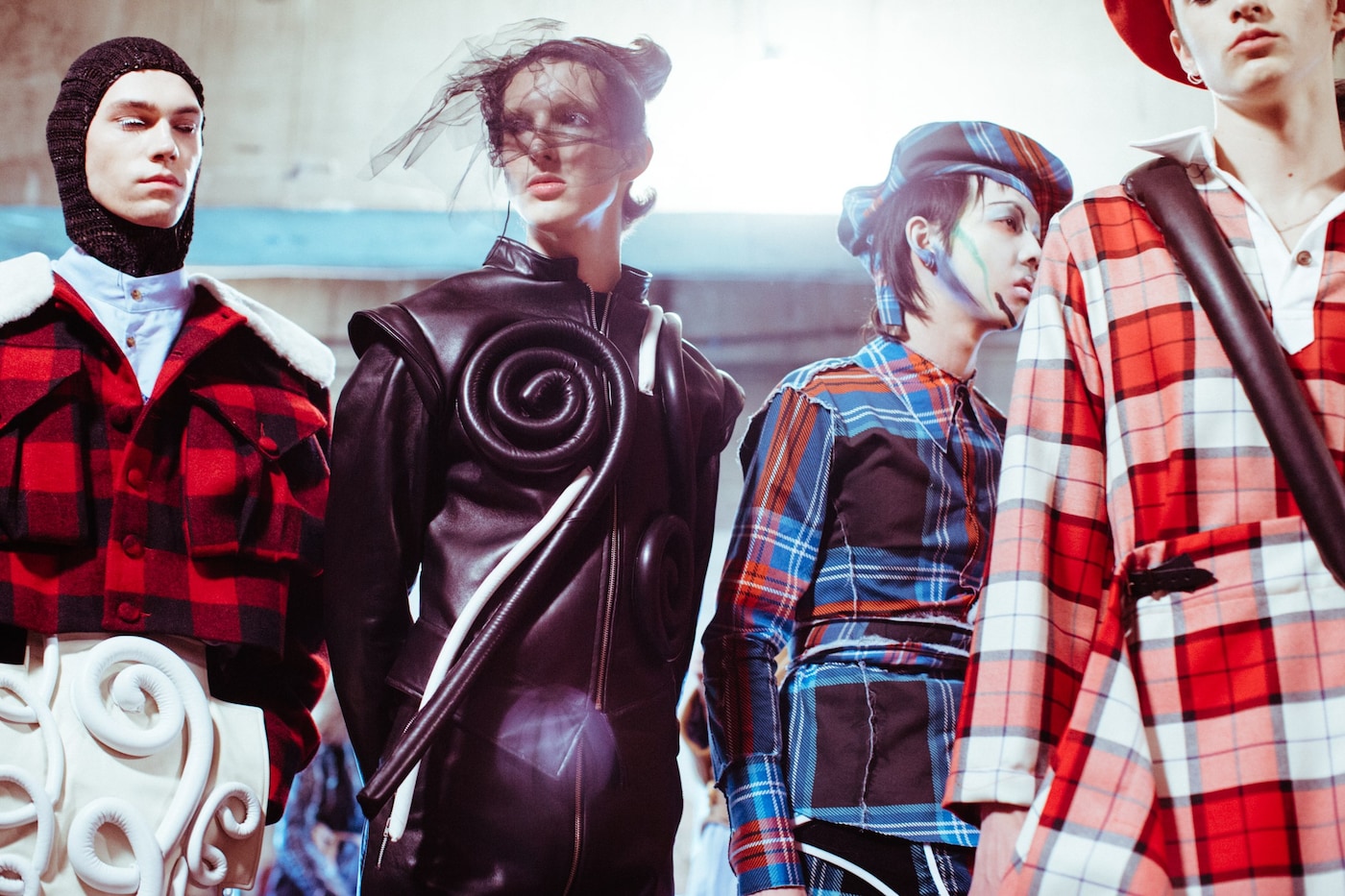 charles jeffrey loverboy aw18 london lfwm fashion week