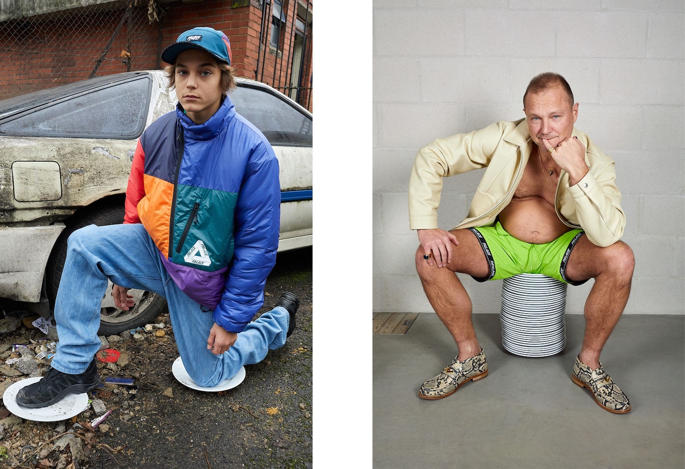 juergen teller palace skateboards blondey mccoy lookbook 