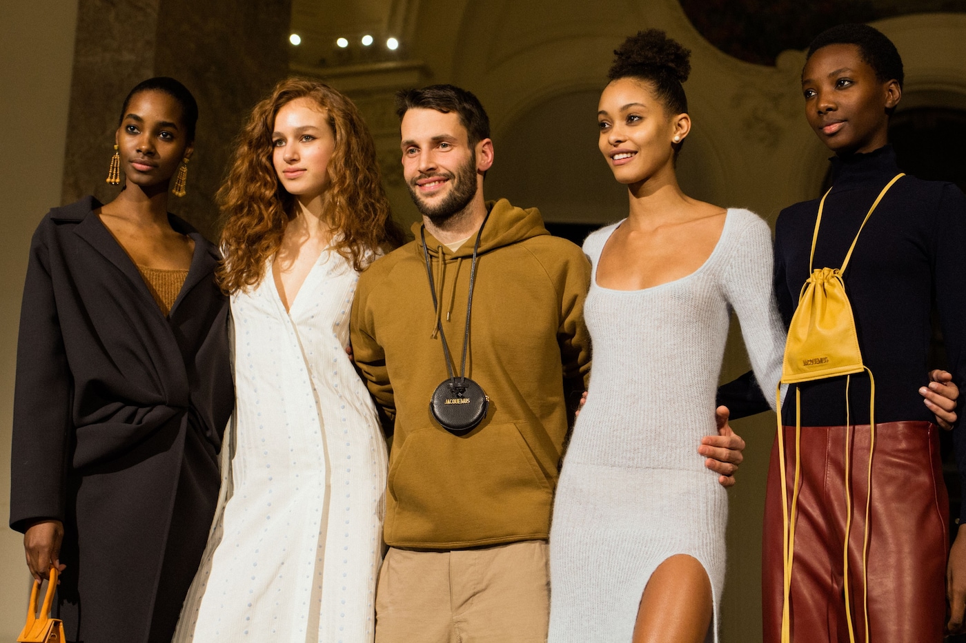 simon porte jacquemus aw18 show paris fashion week