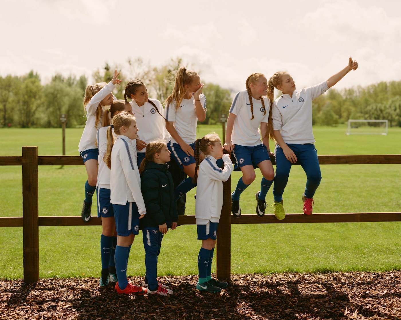 Youth Players from the Chelsea Regional Training Centre