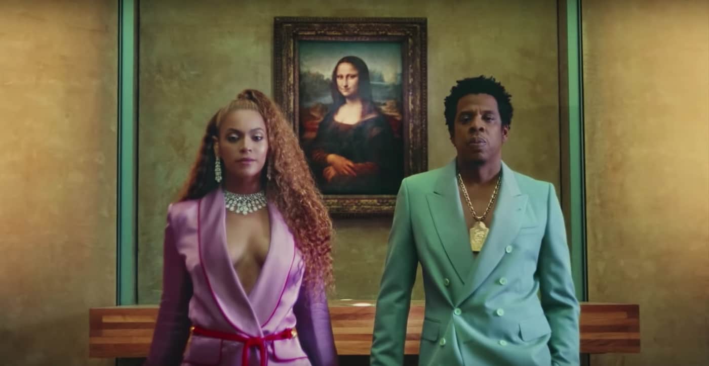 Beyoncé and Jay-Z in 'Apeshit' video