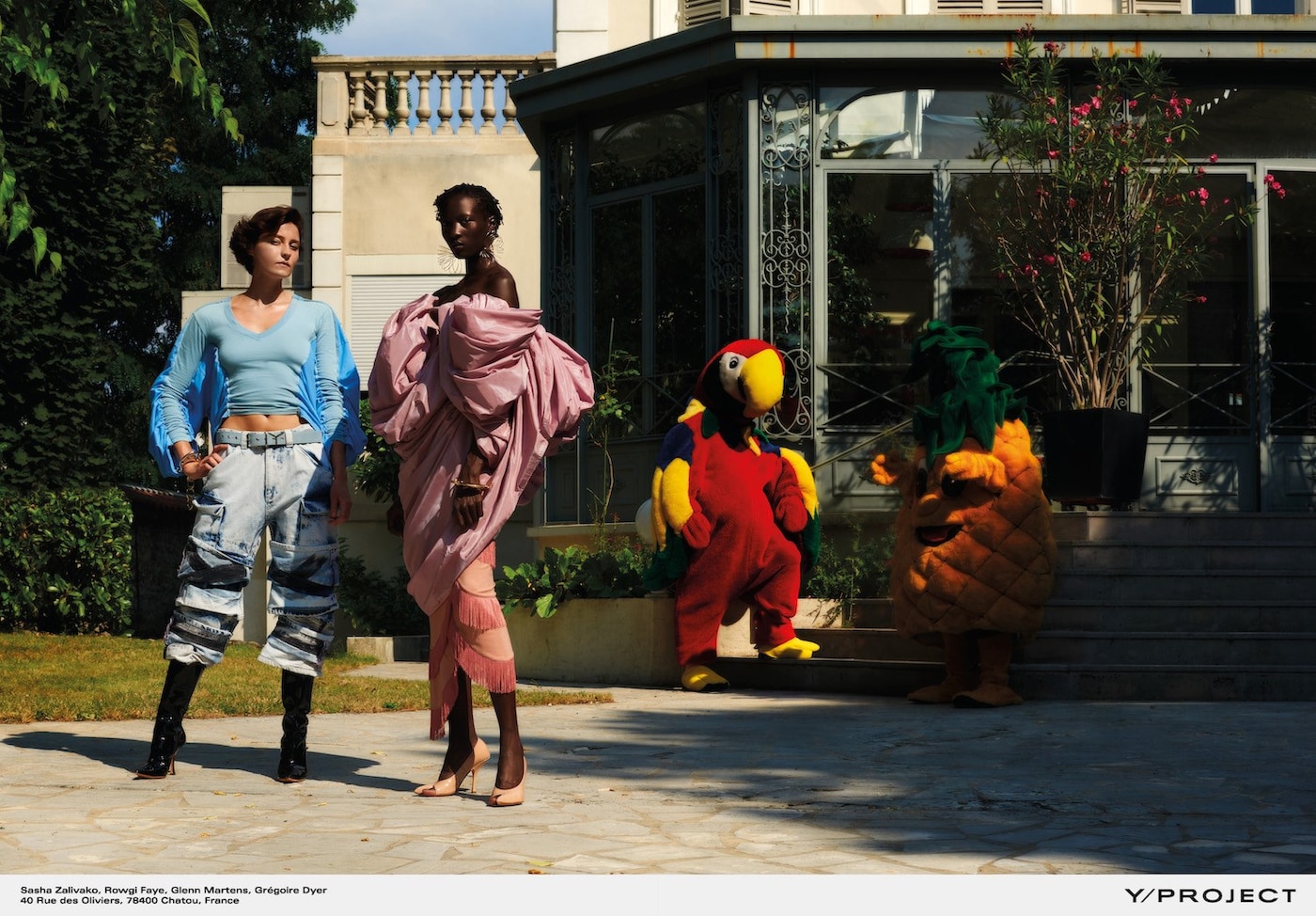 y/project campaign aw18 arnaud lajeunie glenn martens 