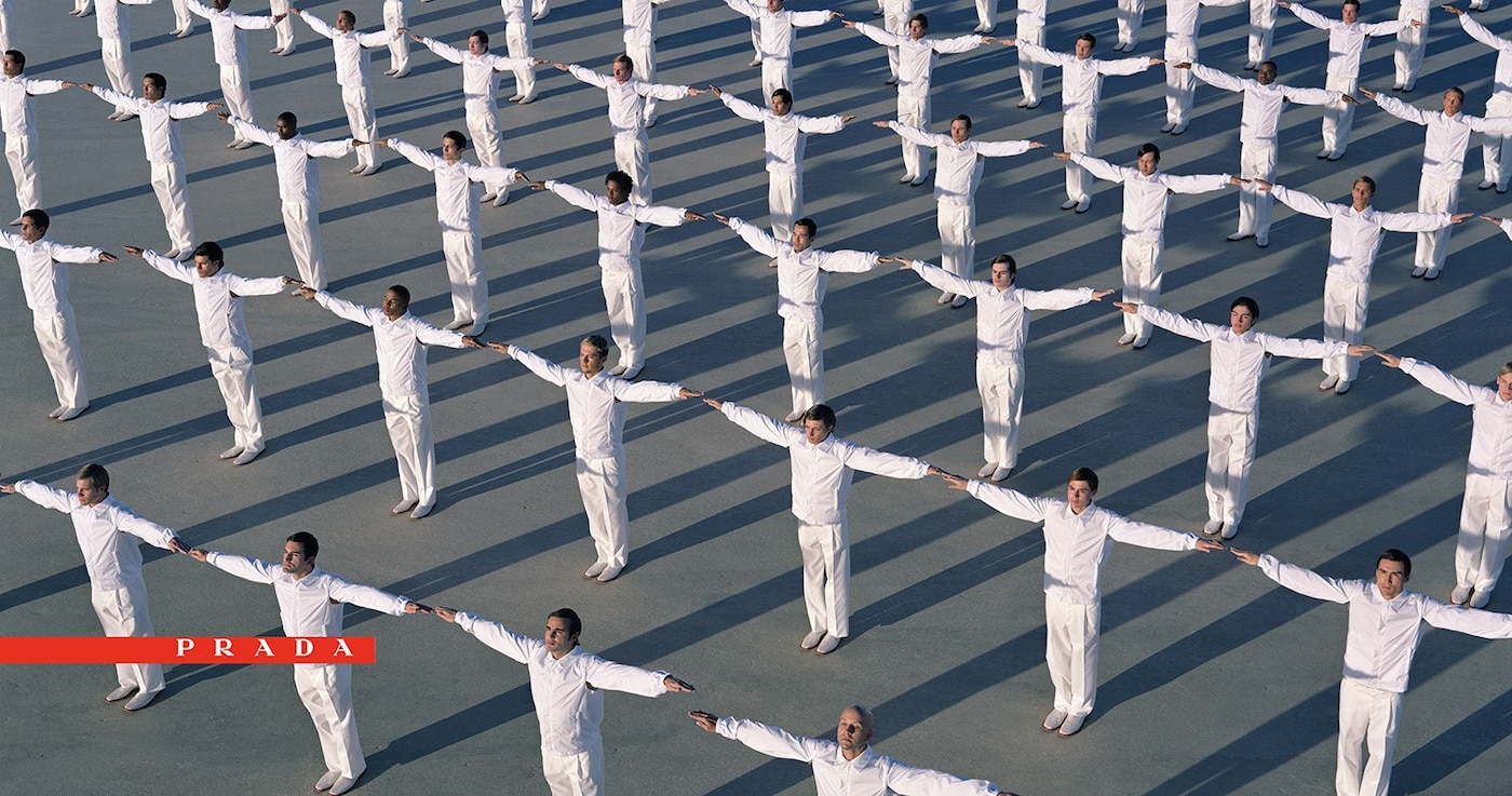 Prada Linea Rossa campaign SS01