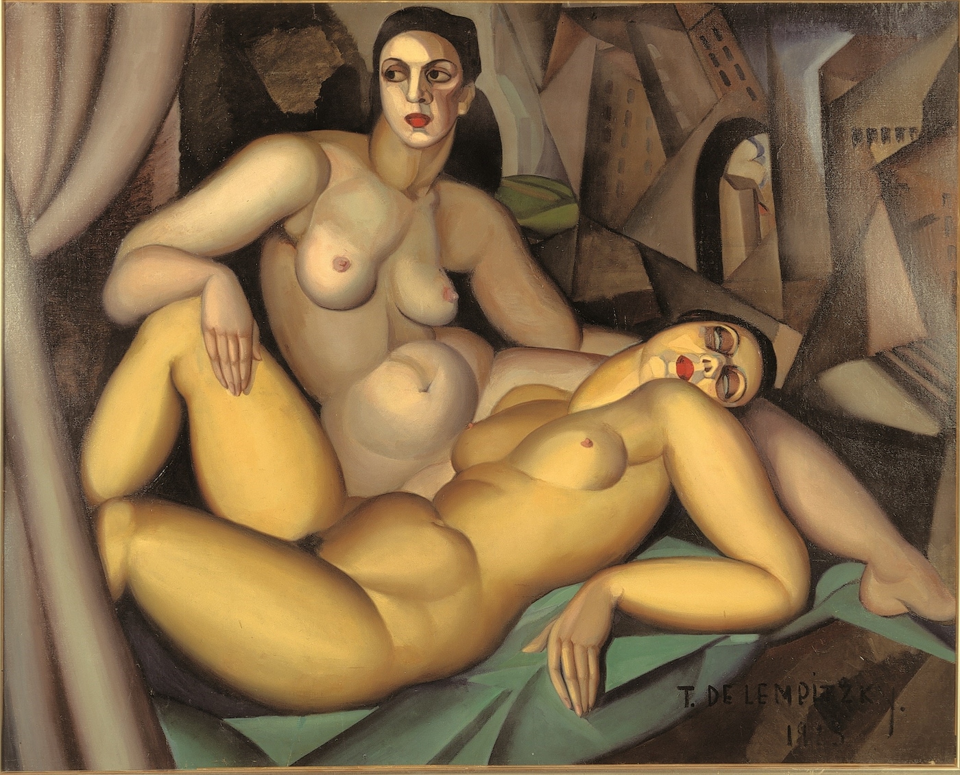 Tamara de Lempicka Les deux amies, 1923