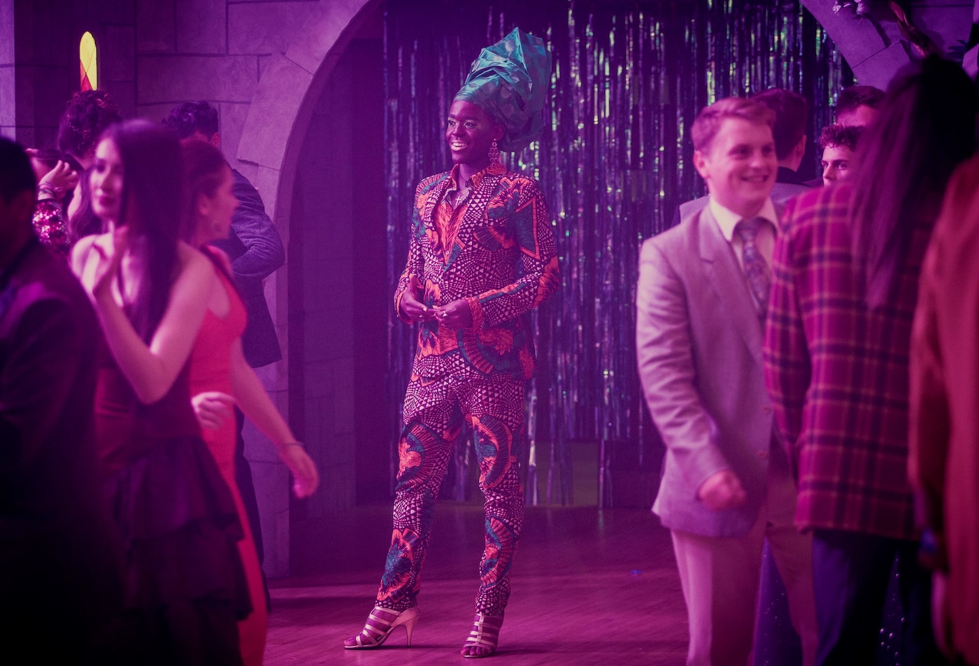 Eric goes to prom in Sex Education