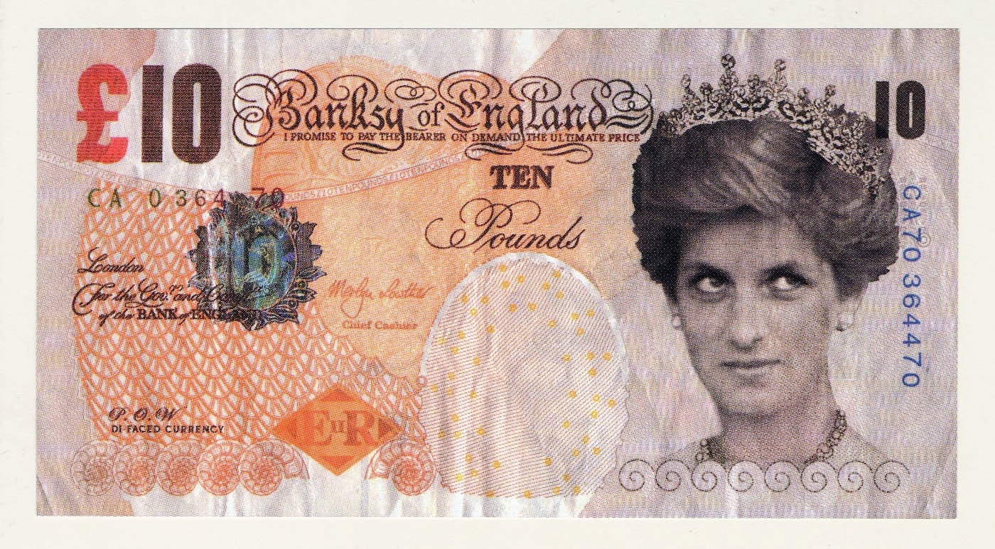 Banksy, Di-faced Tenner