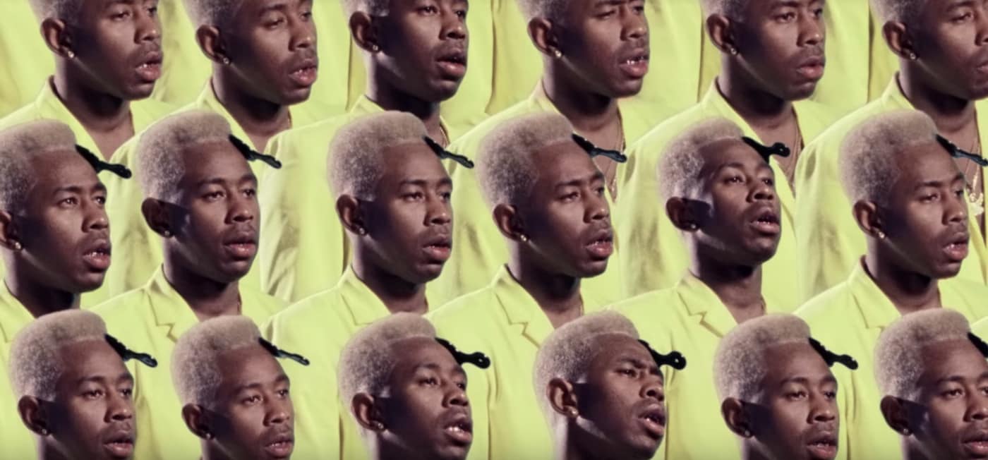A still from Tyler, the Creator’s new teaser video