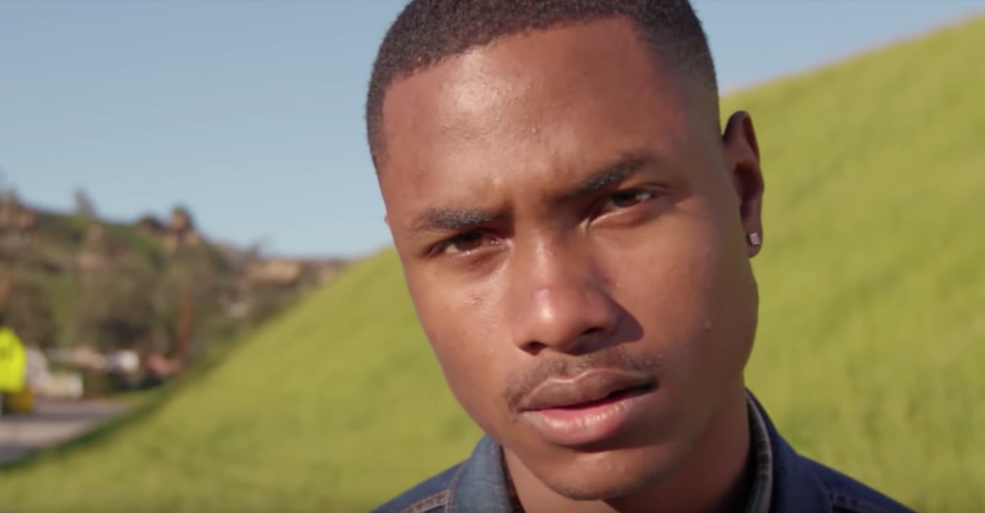 Still from Steve Lacy’s “Ryd / Dark Red” video