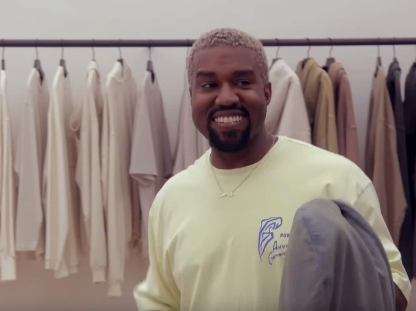 Kanye styles Letterman in a recent video