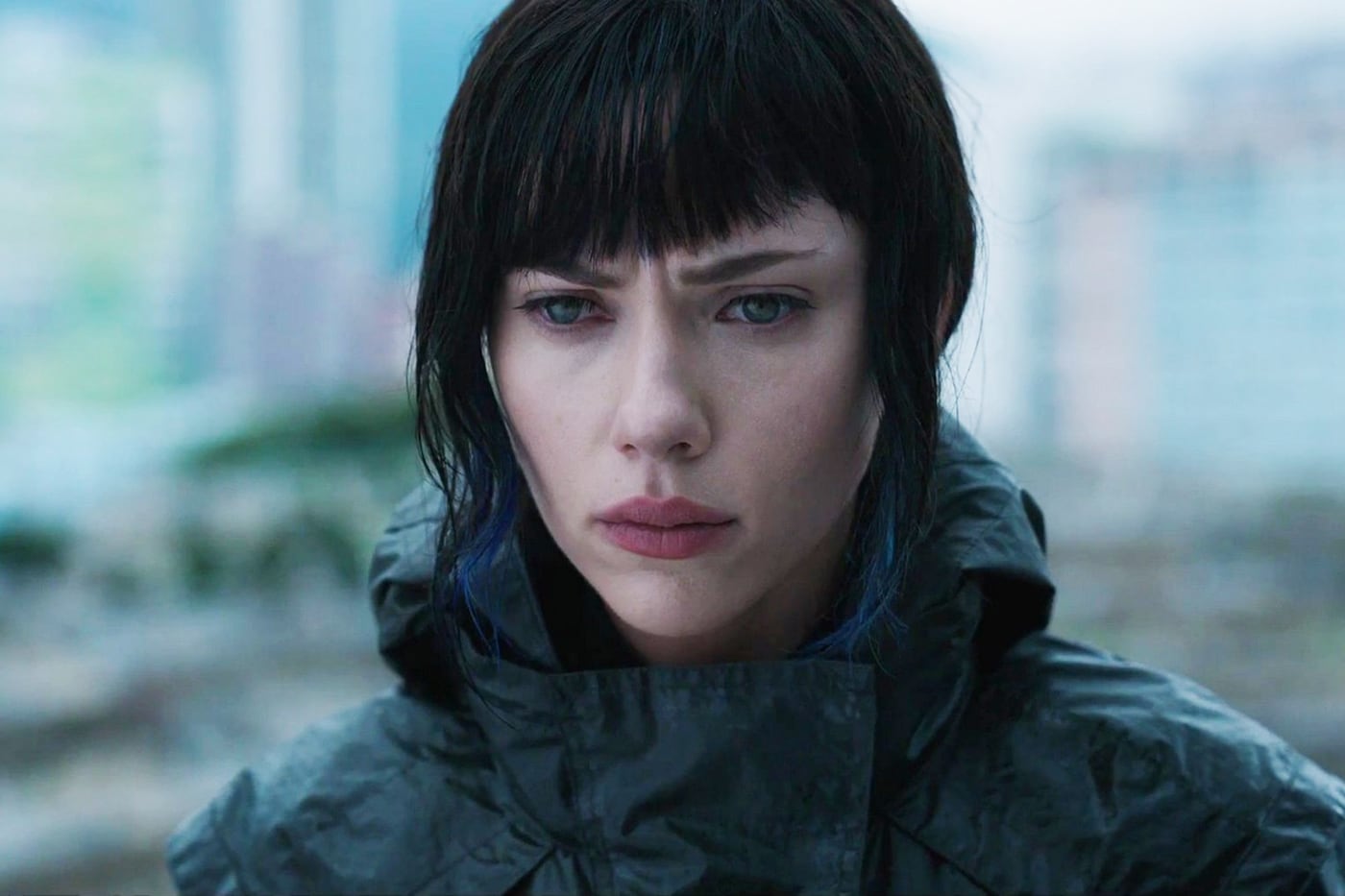 Scarlett Johansson in Ghost in the Shell