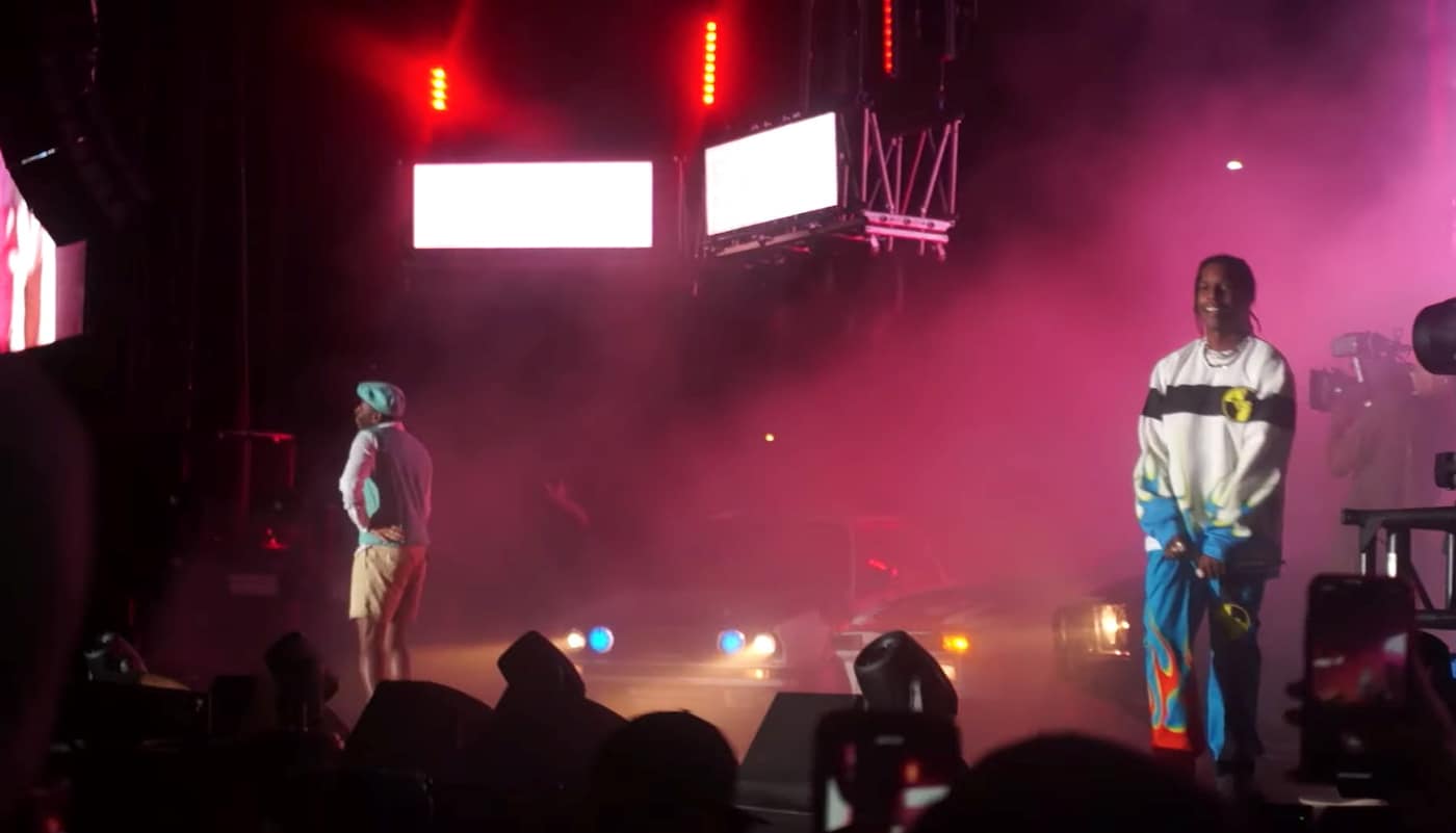 A$AP Rocky discusses his arrest in California show