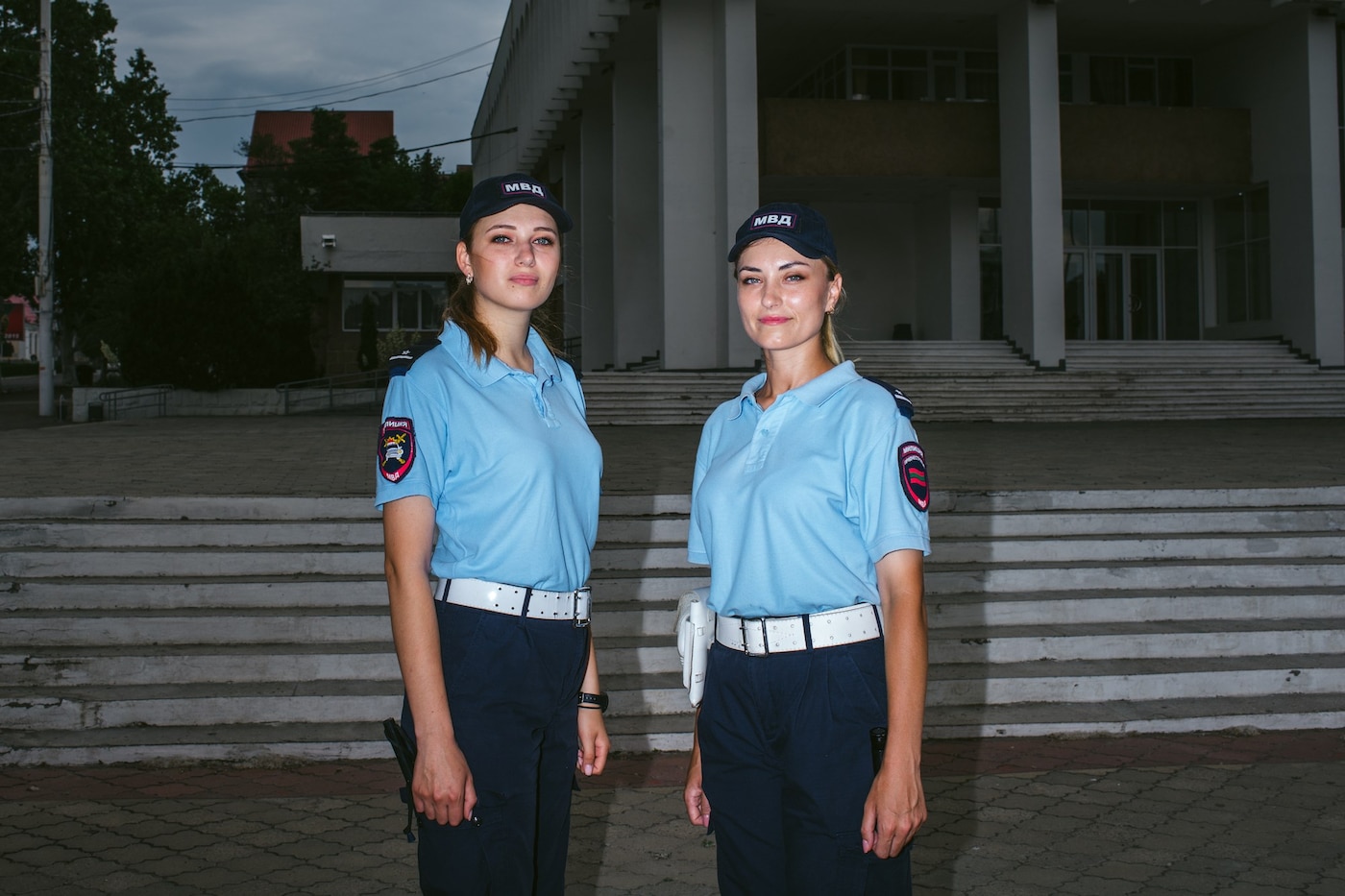 Transnistria women working jobs police bus driver boxer 