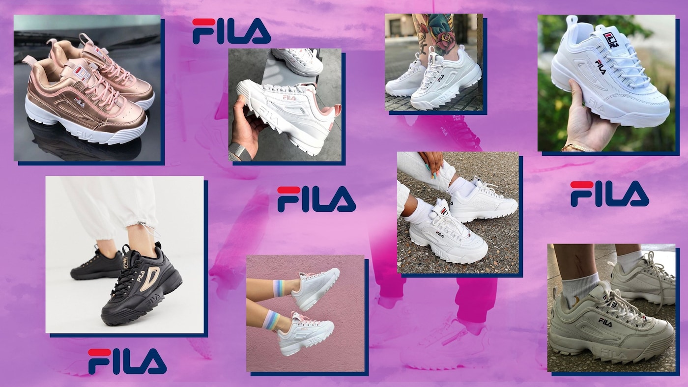 Fila Disruptor II trend history gen z