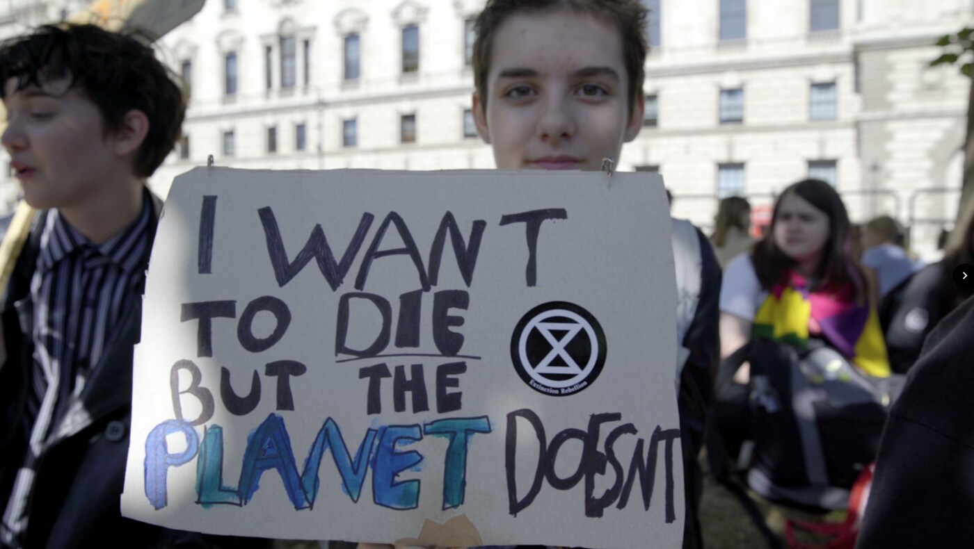 Climate protest