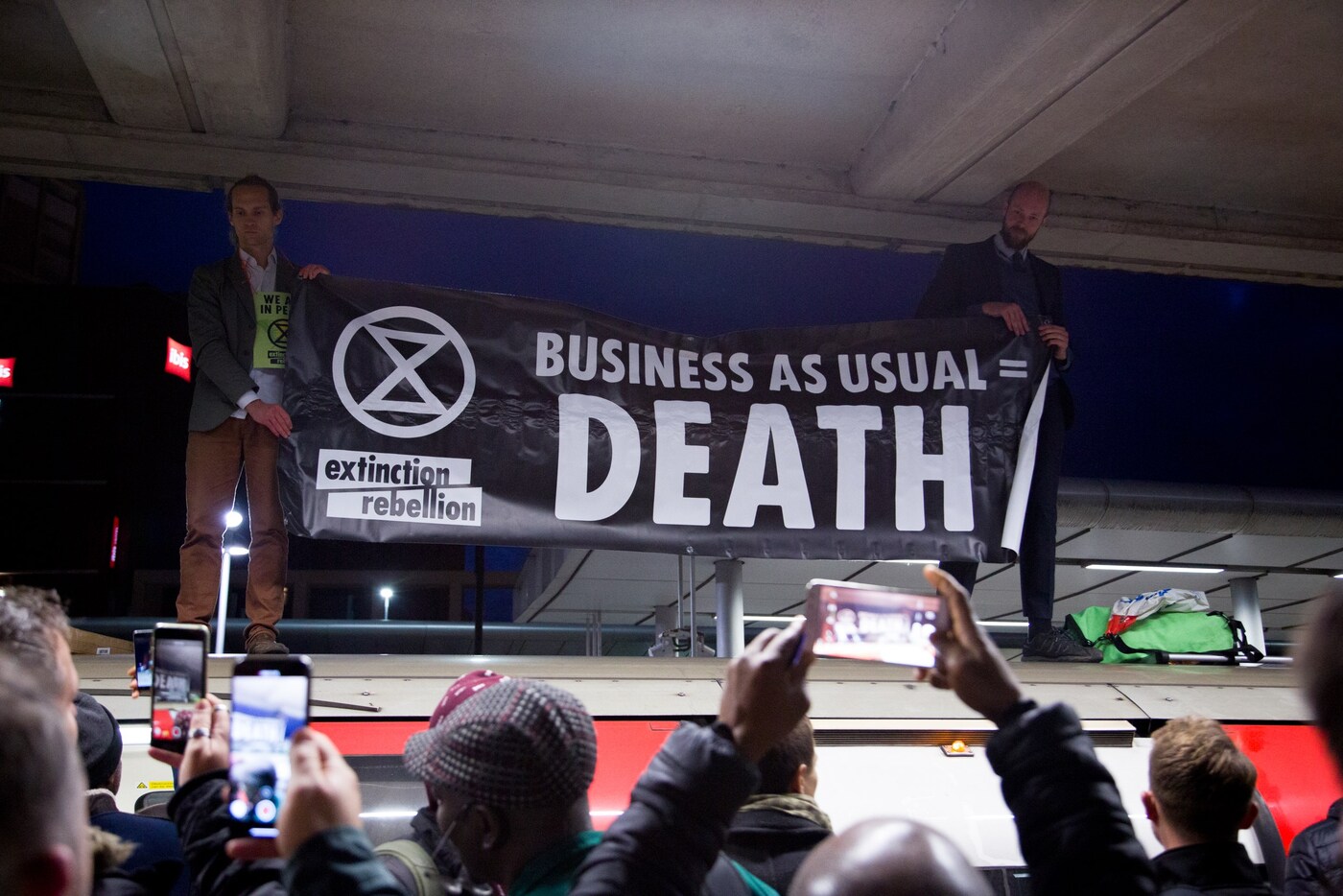 Extinction Rebellion controversial tube action