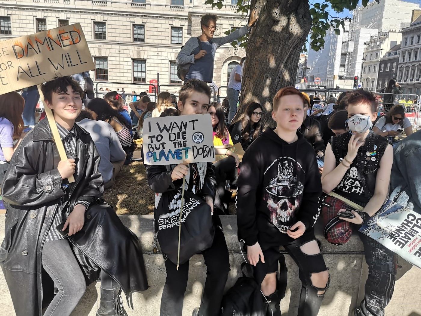 London climate strike