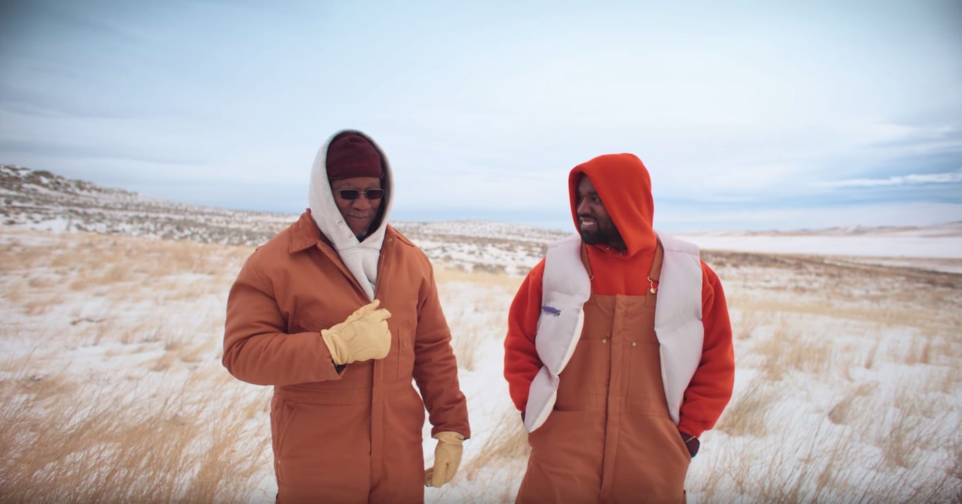 Still from the ‘Follow God’ video