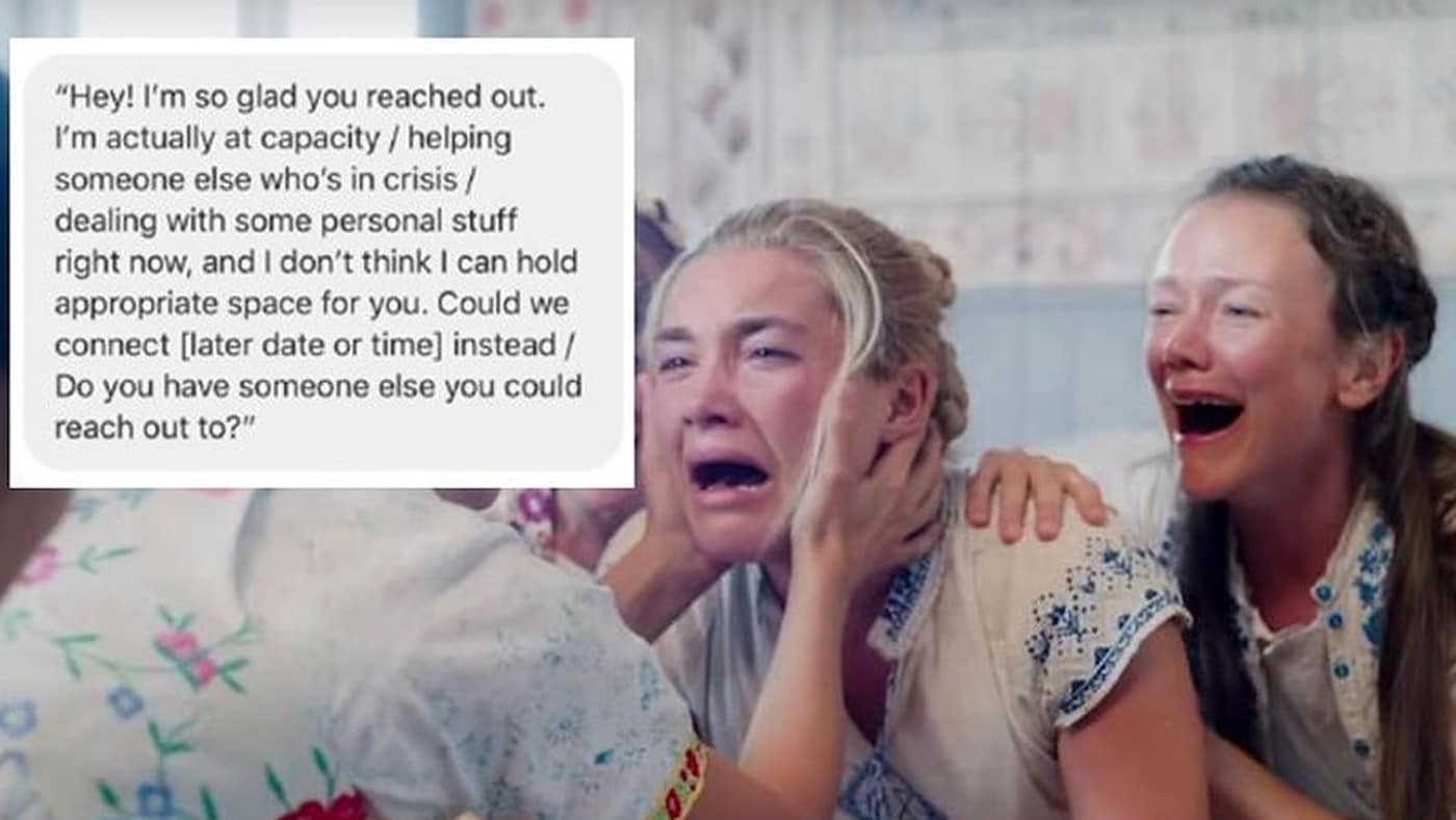 I'm at My Emotional Capacity Twitter meme