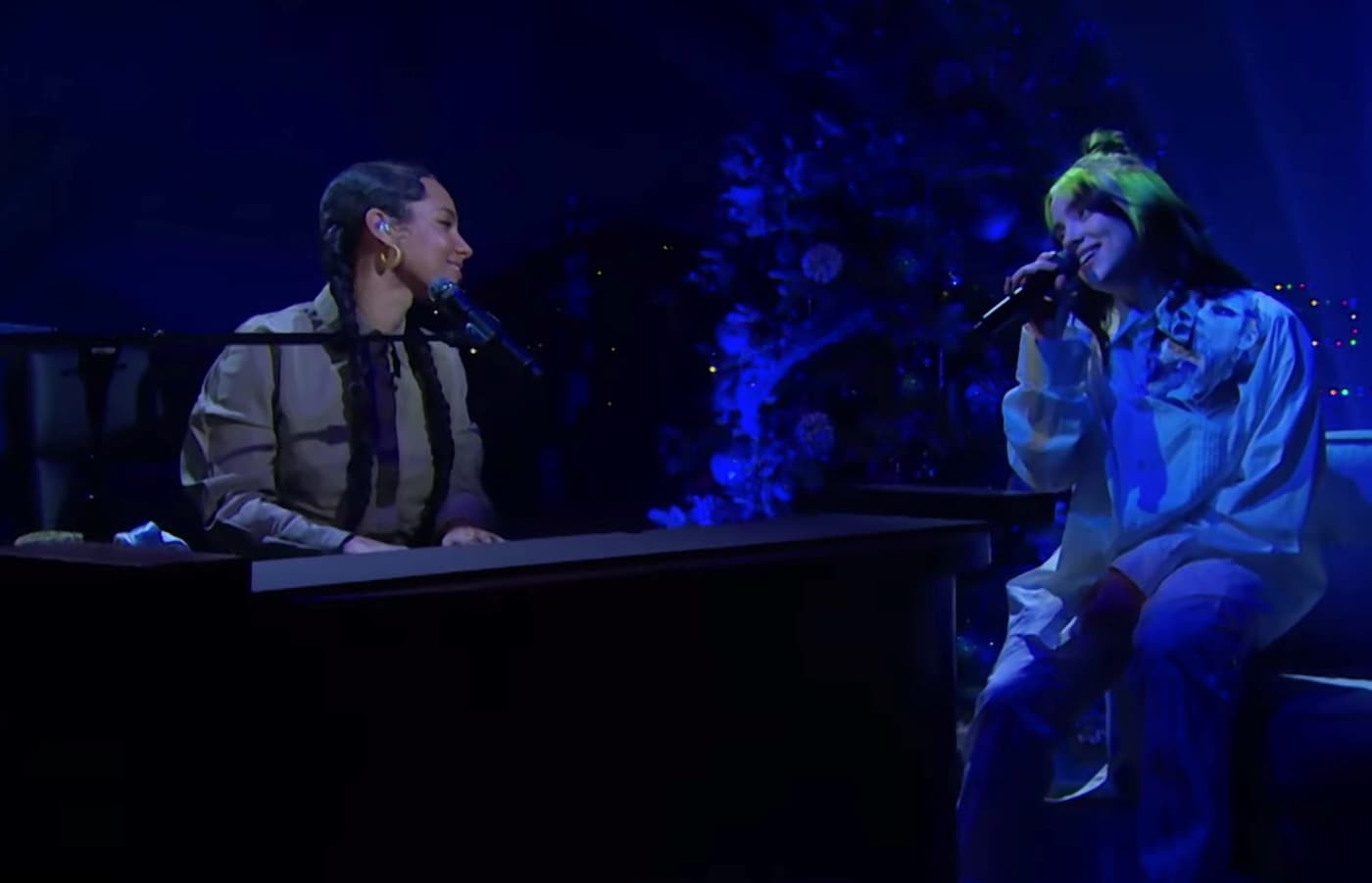 Billie Eilish and Alicia Keys