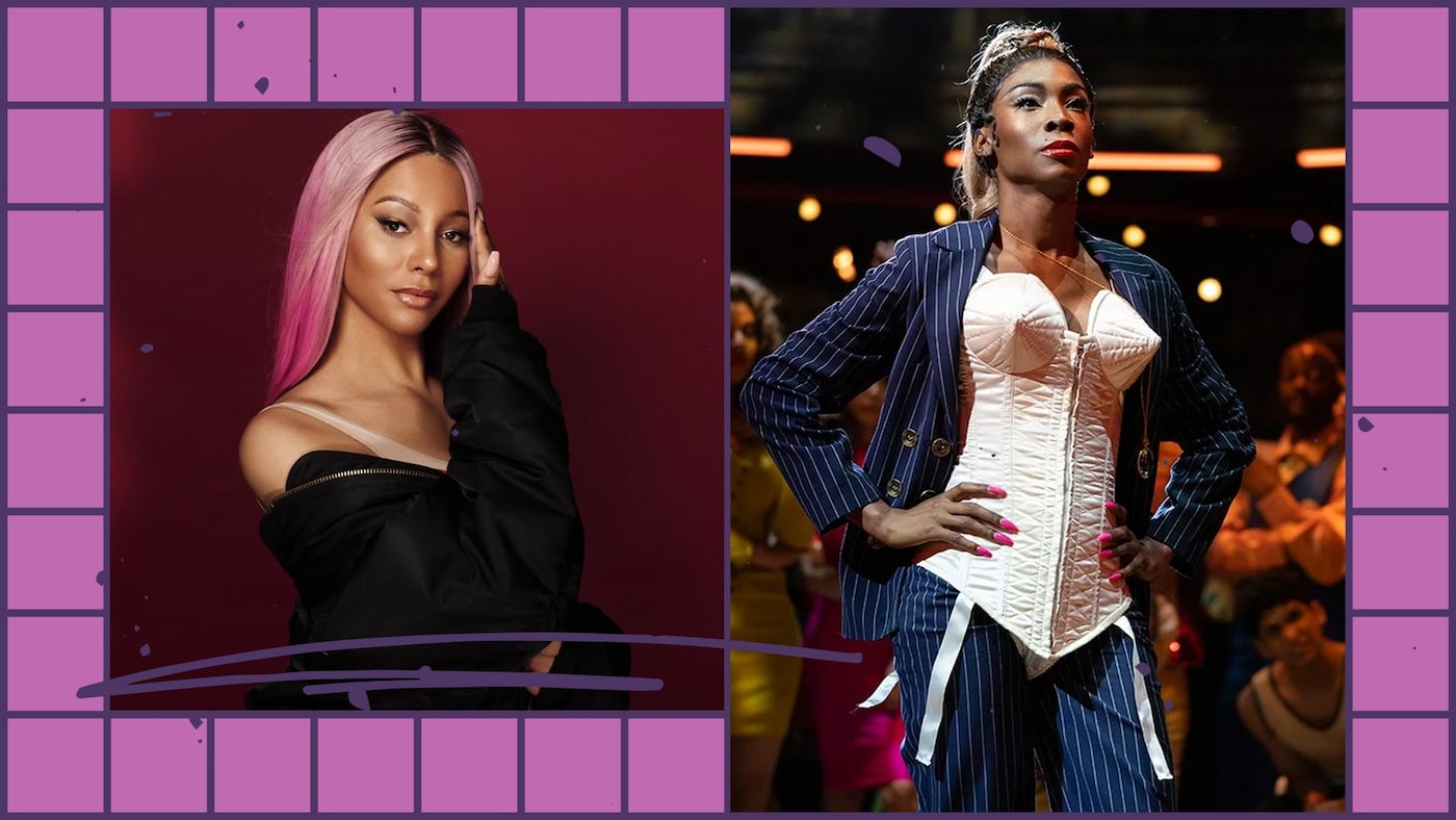 Munroe Bergdorf and Angelica Ross