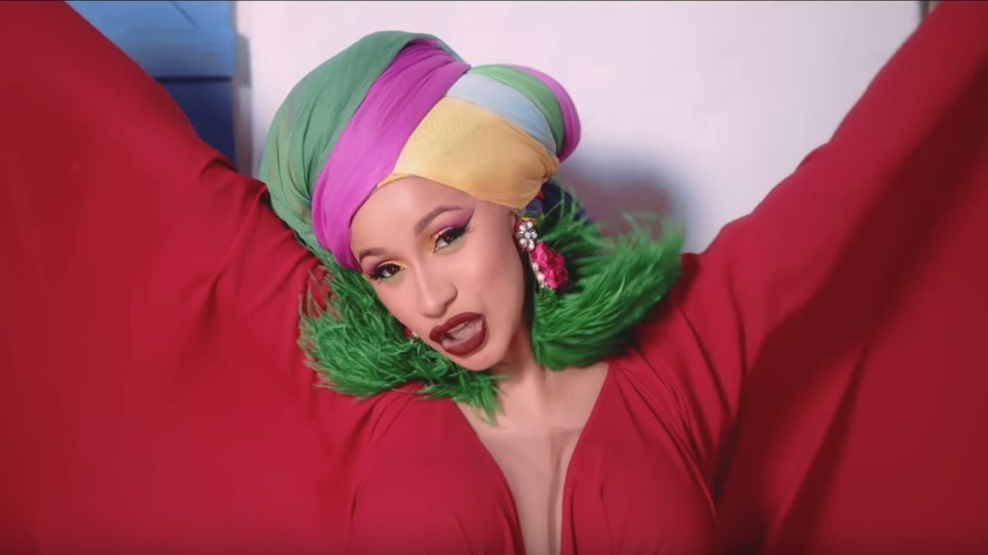 A still from ‘I Like It’, Cardi B