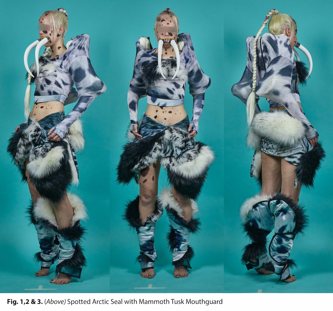 Danni Harris Human Animal fashion collection Saint Martins