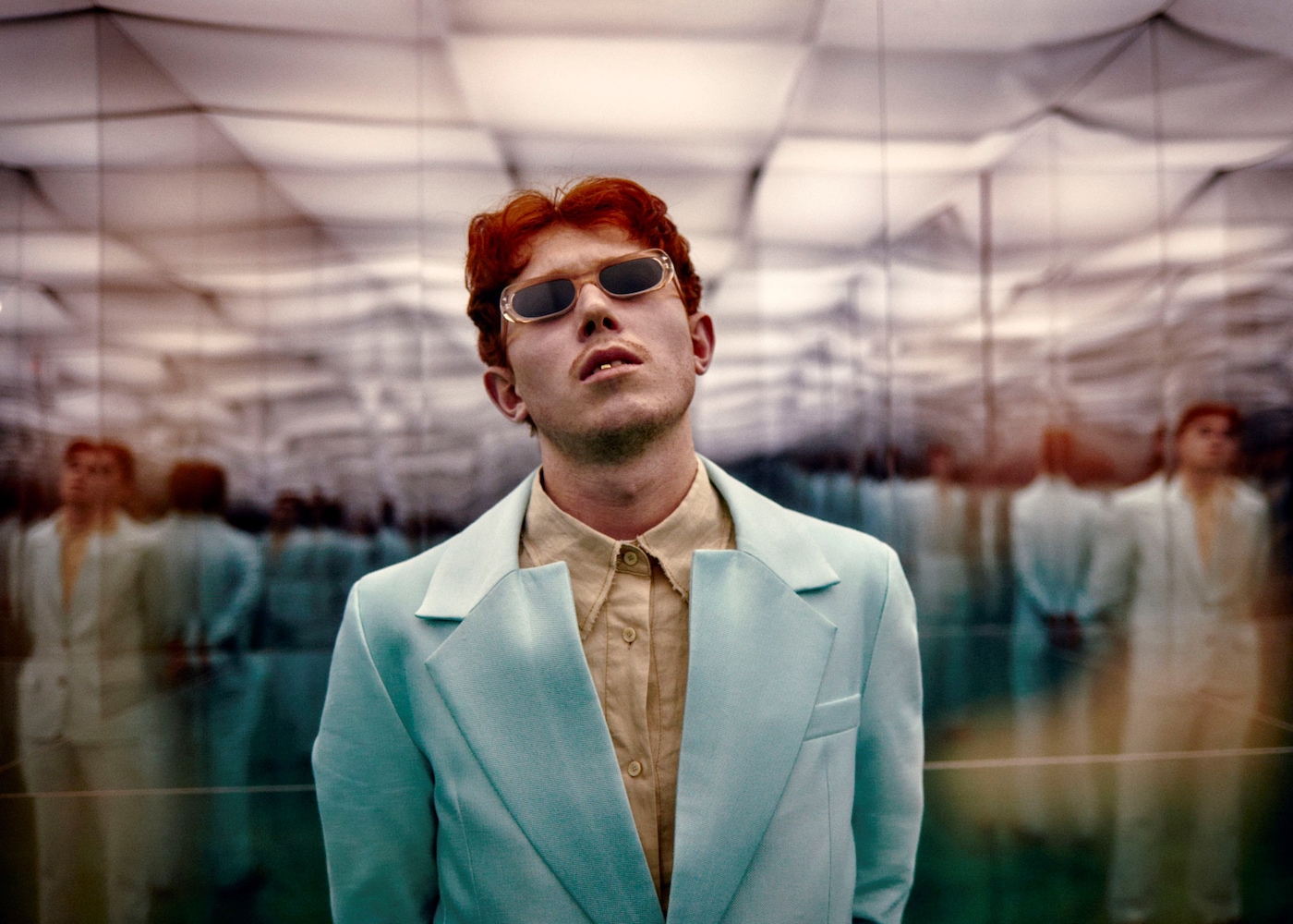 King Krule shooting the ‘Alone Omen 3’ video