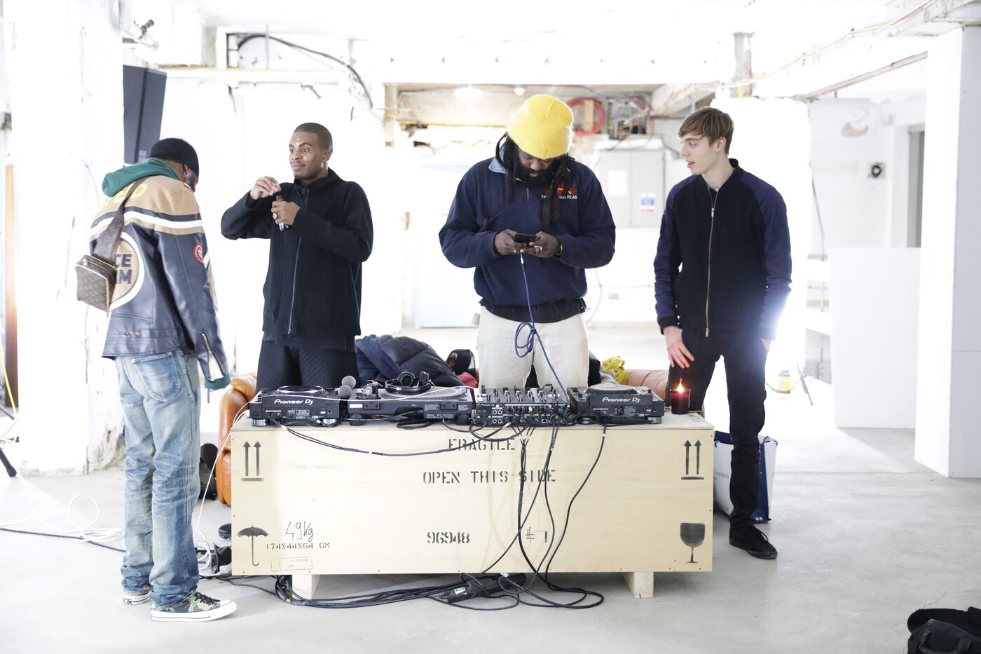 Levi’s x Denim Tears Soho London pop-up Tremaine Emory 