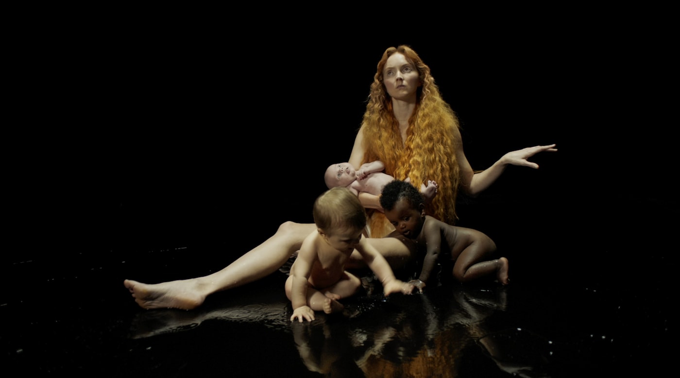 Leonard Cohen - Thanks for the Dance video still