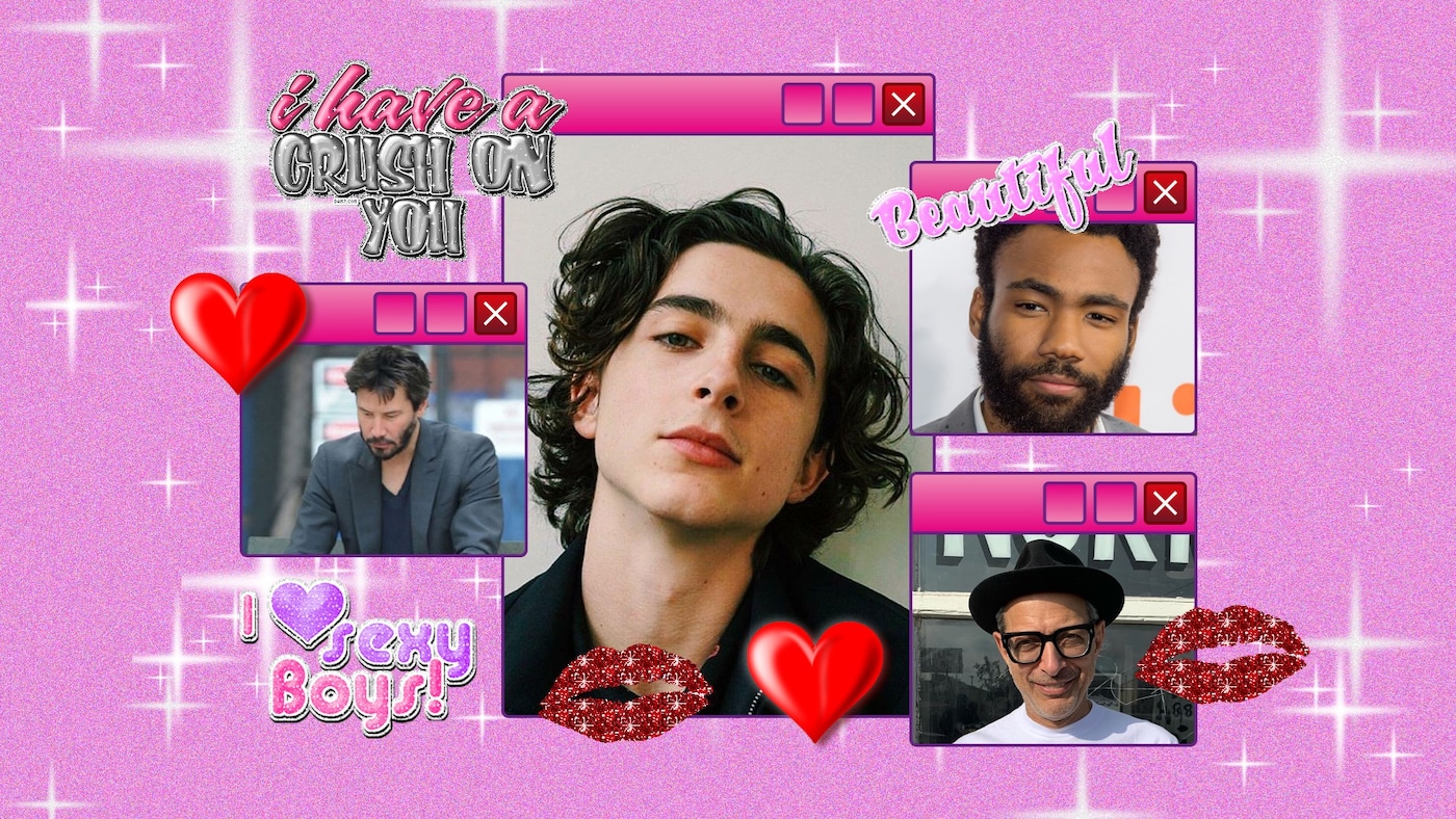 obsessed with making famous men our #internetboyfriend?