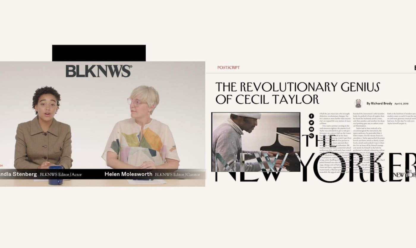 Kahlil Joseph’s BLKNWS