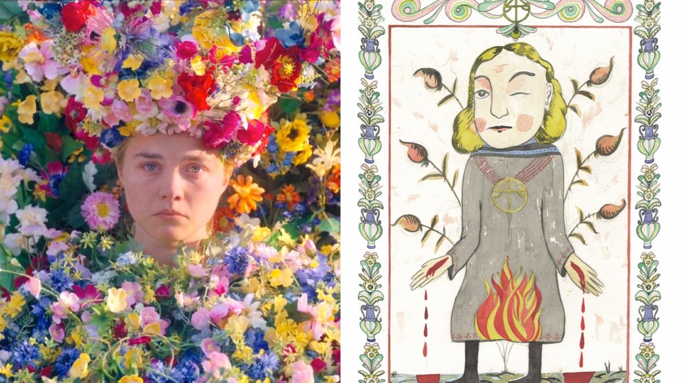 Midsommar illustrations